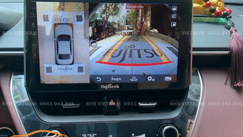 Màn hình DVD Android liền camera 360 Toyota Cross 2020 - nay | Fujitech 360 
